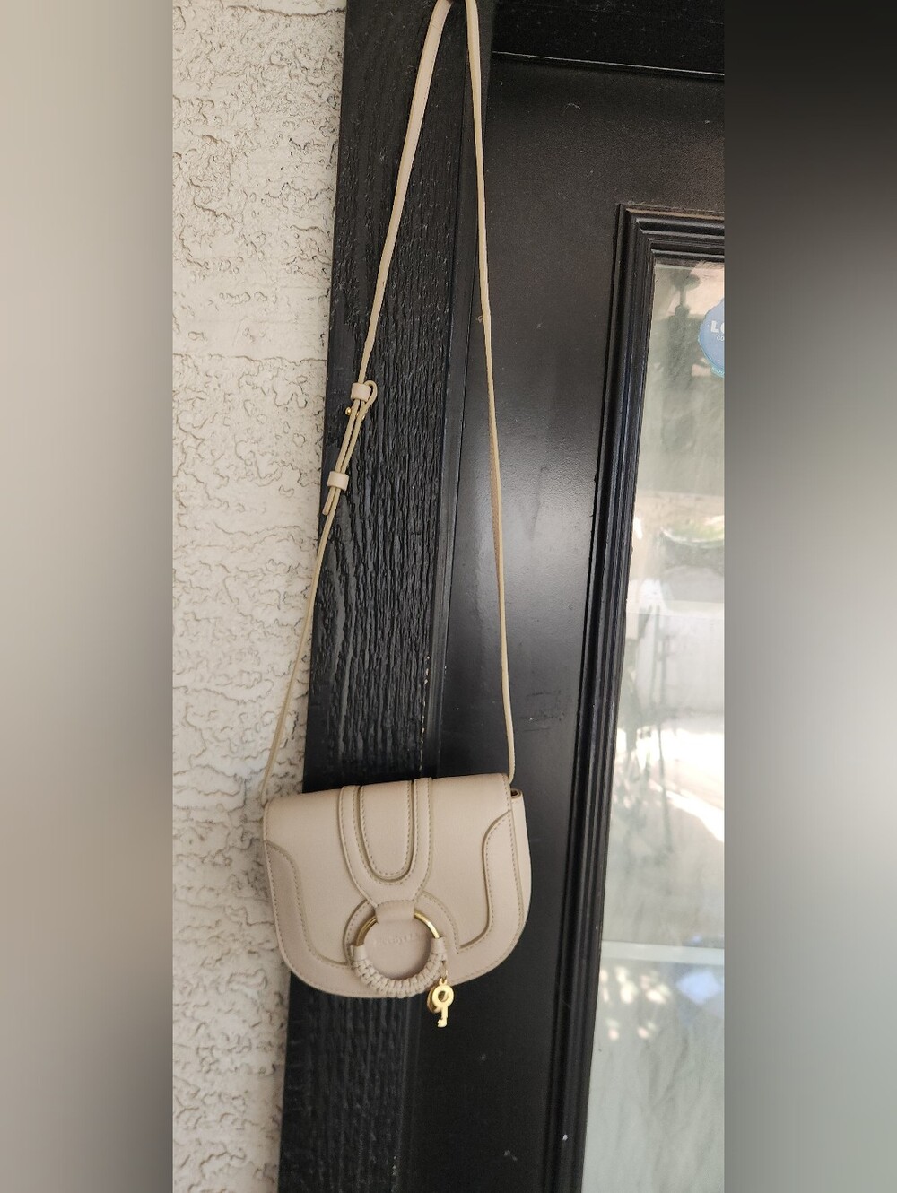 See by Chloé  Hana Small Shoulder Bag Crossbody Cement Beige - Picture 8 of 8